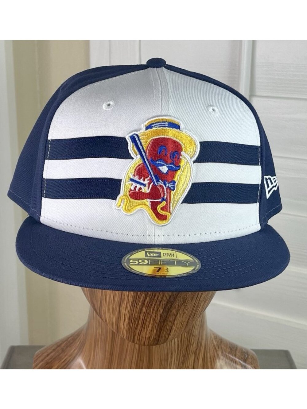 New Era 59Fifty MiLB Brooklyn Cyclones ‘Coney Island Franks’ Fitted Hat 7 3/4